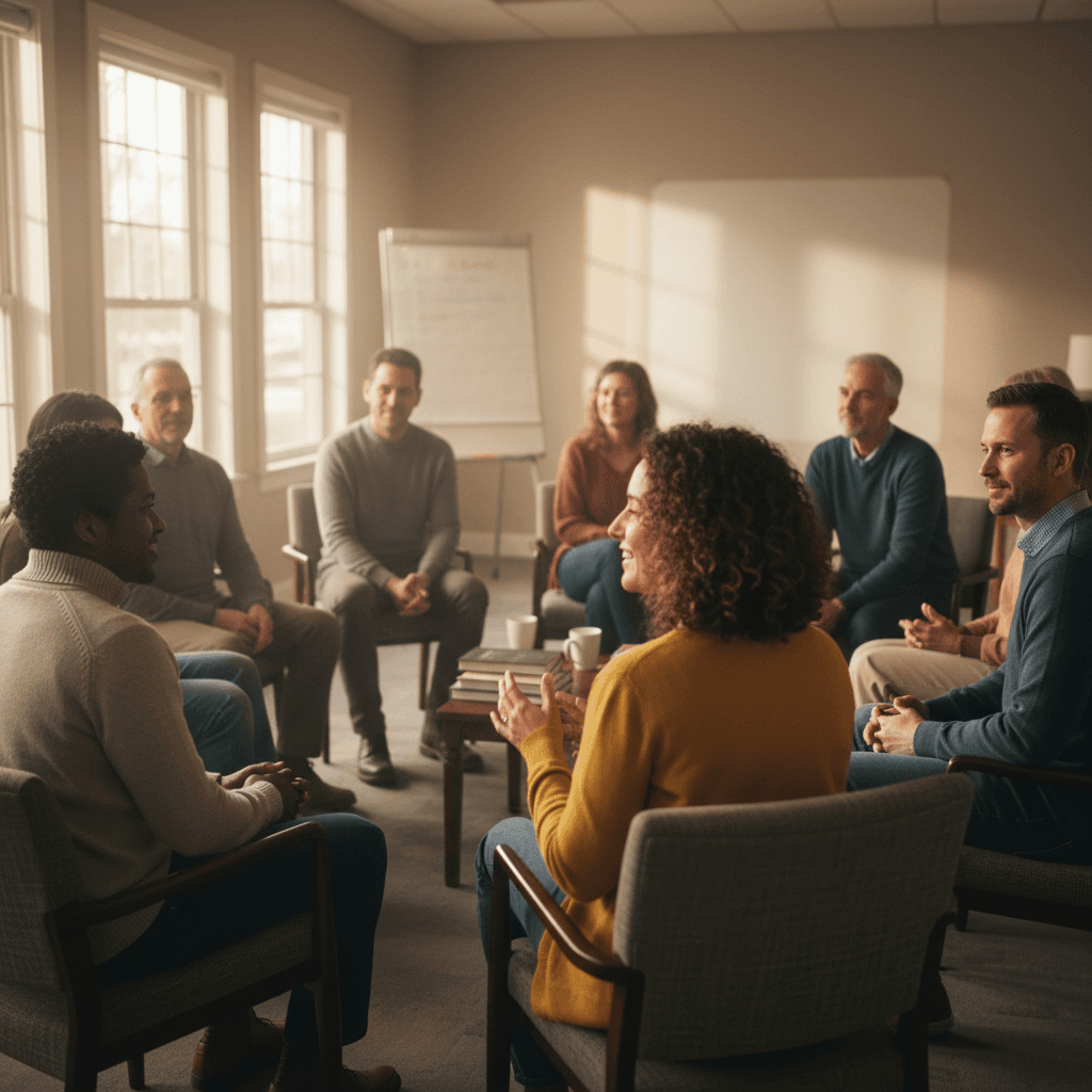 Community circle conversation